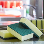 10 Pack - Large Sponge Scourers - Perfect for washing up and general cleaning - household cleaning